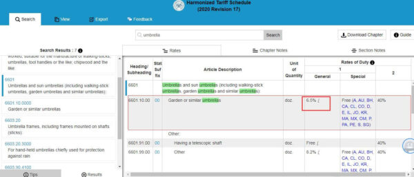 HTS Code: How to Reduce the Duty Import from China