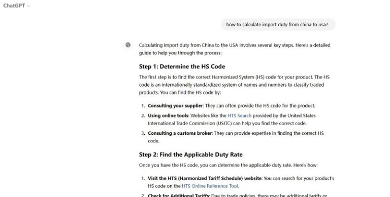 HTS Code Lookup: How Much DUTY & TARIFF You Need to Pay?