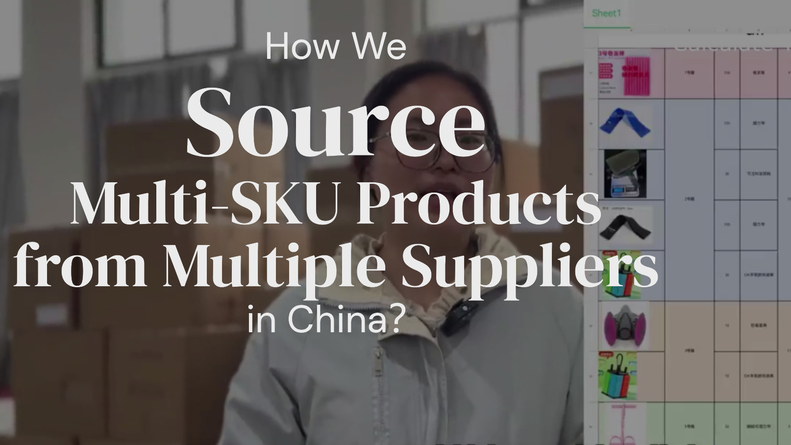 What to Do After You Have Prepared a 1688 Spreadsheet Product Sourcing List